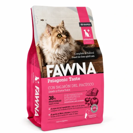 Fawna Gato Esterilizado con Salmón