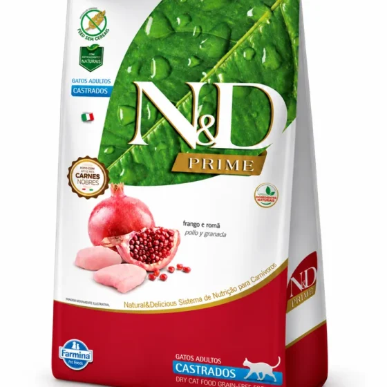 N&D Prime Feline Adulto Castrado 7,5Kg