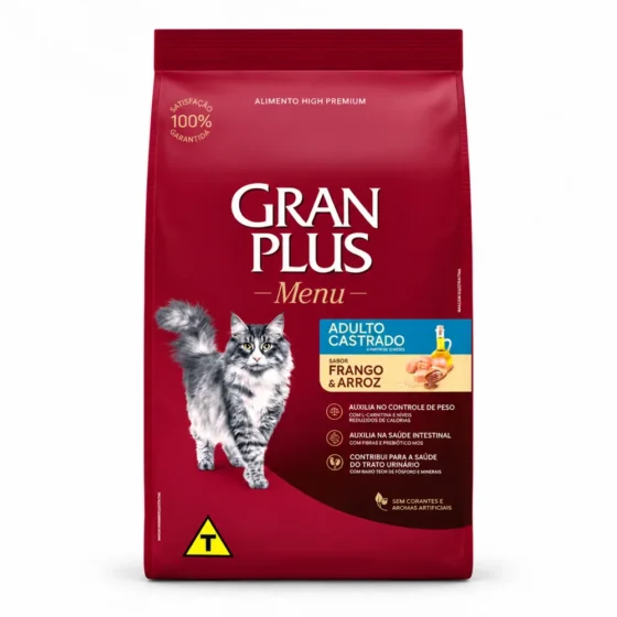 GranPlus Menu Gato Castrado Pollo 10,1 Kg