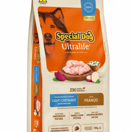 Special Dog Ultralife Castrado Light 15 Kg