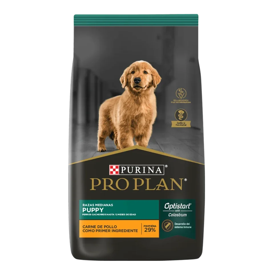 Pro Plan Cachorro Raza Mediana 15 Kg + Biscrok 100 g de regalo