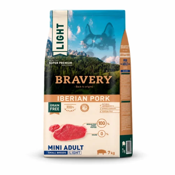 Bravery Light Cerdo Ibérico Raza Pequeña 7 Kg