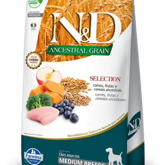 N&D Ancestral Selection Perro Adulto Medium 15 Kg
