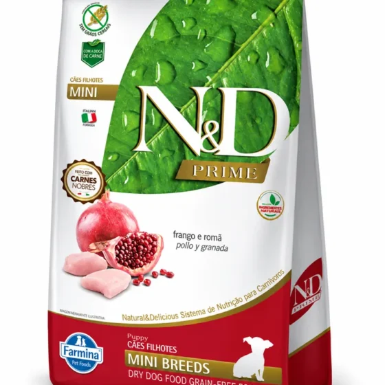 N&D Prime Puppy Pollo y Granada Mini 10,1 Kg