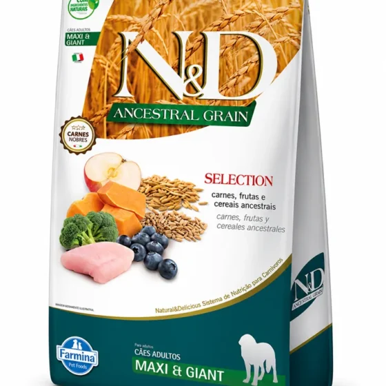 N&D Ancestral Selection Adulto Maxi & Giant 15 Kg