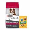 Purina Excellent Adulto Mantenimiento 20 Kg + Biscrok 100 g de regalo