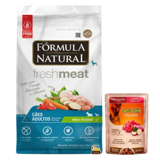 Fórmula Natural Fresh Meat Adulto Mini 10 Kg + Salsa de regalo