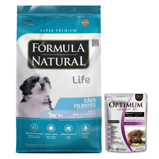 Fórmula Natural Life Cachorro Raza Pequeña 10 Kg + Salsa de regalo