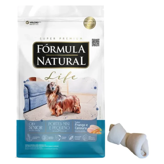 Fórmula Natural Life Senior Raza Pequeña 10 Kg + Hueso de lonja de regalo