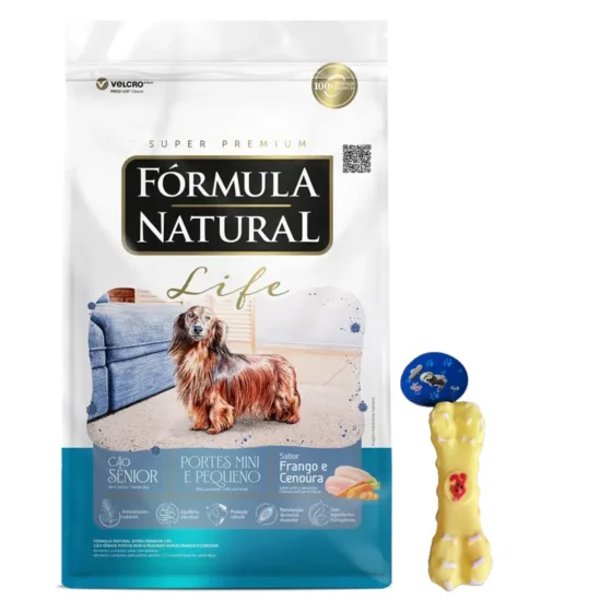 Fórmula Natural Life Senior Raza Pequeña 10 Kg + Juguete mordedor de regalo