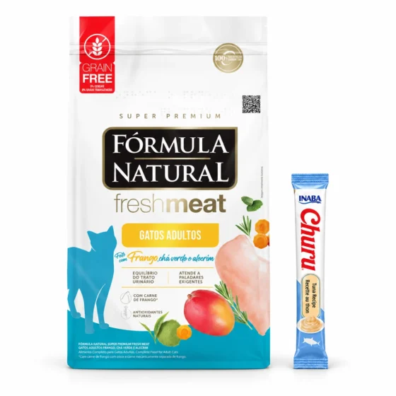 Fórmula Natural Gato Fresh Meat Pollo 10 Kg + 1 tubo de Churu de regalo